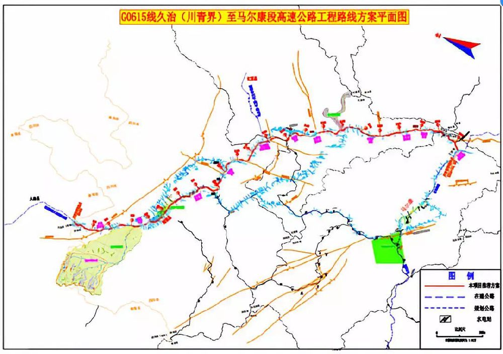 四川高速公路最新地圖概覽